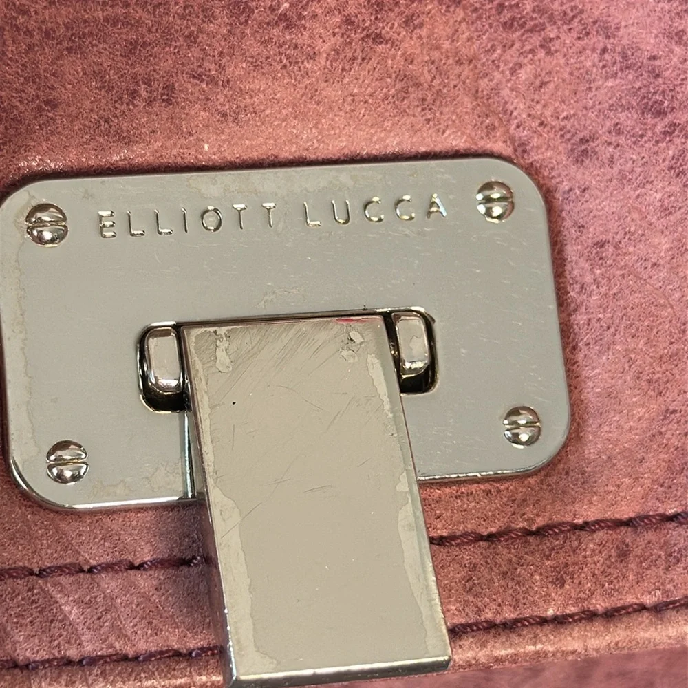 Like New Elliott Lucca Leather Bag Purse - Picture 5 of 11